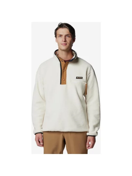 Polar Columbia Helvetia II Half Snap Tiza XL biały