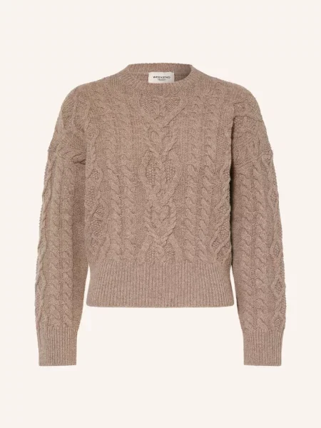 Weekend Max Mara Sweter Alben braun