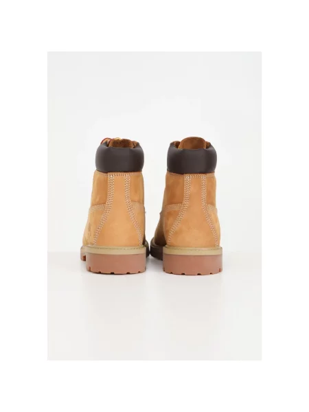 Botki Timberland sznurowane brązowe