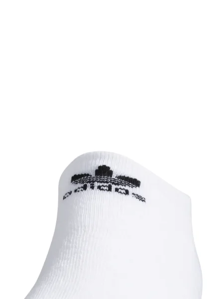 Șosete Adidas cu imagine cu model floral cu decolteu în V negru