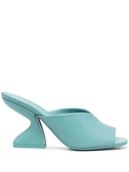 Sandale Ferragamo din piele albastru
