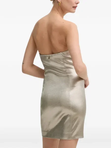 Rochie mini Patrizia Pepe de costum argintiu