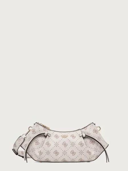 Кожаная сумка-багет Guess