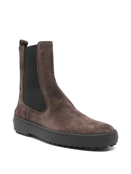 Botine Tod's din piele maro