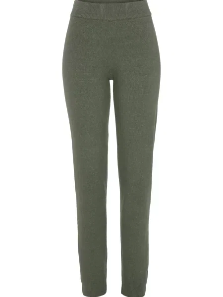 LASCANA Pantaloni / închis verde