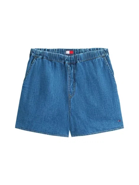 Krótkie szorty jeansowe Tommy Jeans niebieskie