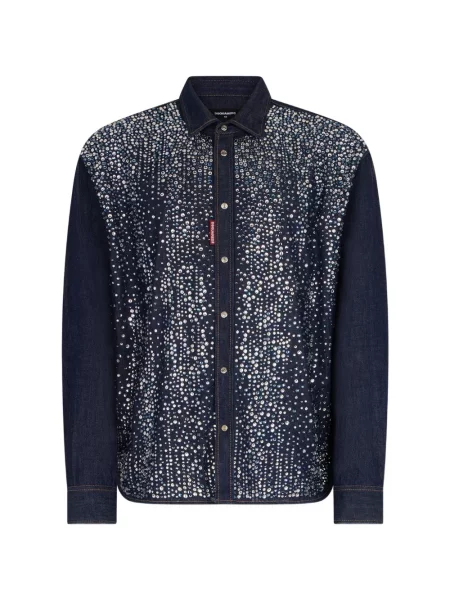 Cămașă Dsquared2 albastru