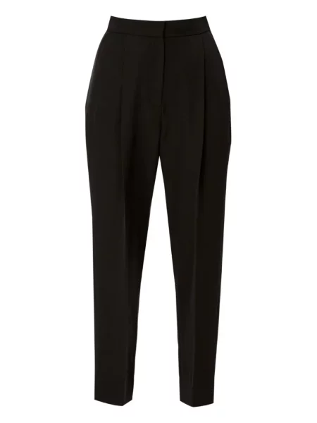 Pantaloni Erdem plisate negru