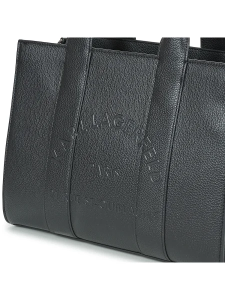 Karl Lagerfeld Shopper táska Rue St-Guillaume fekete