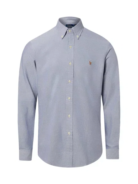 Polo Ralph Lauren koszula casual Mężczyźni Modern Fit niebieski S granatowa