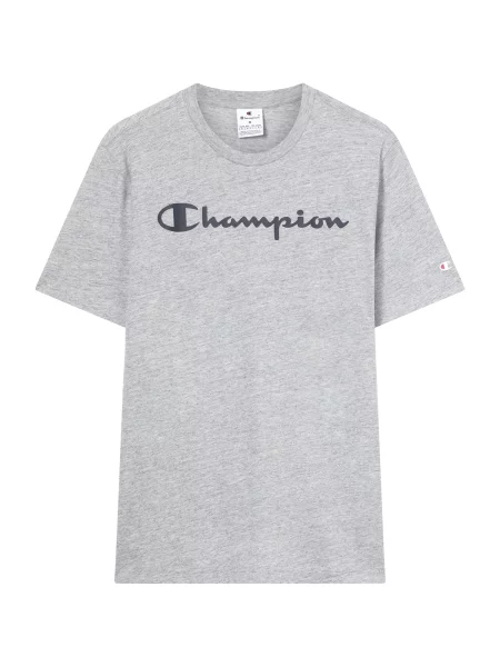 Champion Tricou gri amestecat negru