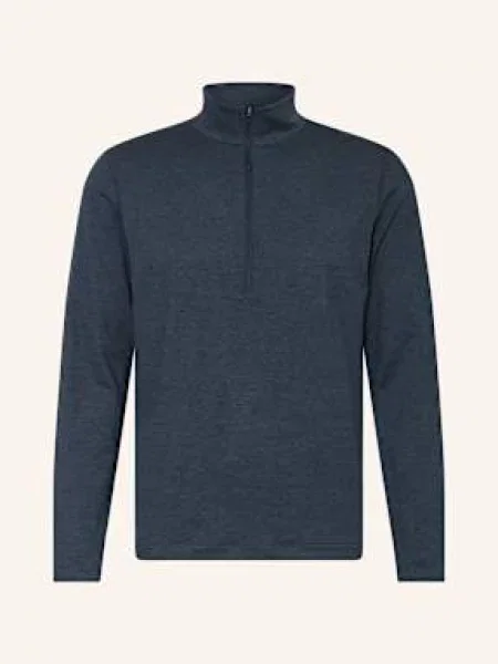 Lululemon Žerzejový Svetr Troyer Soft Jersey tmavě modrá