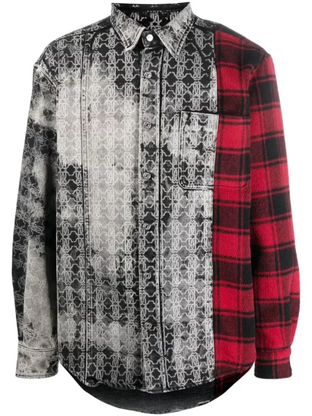 Dugo košulja Roberto Cavalli siva