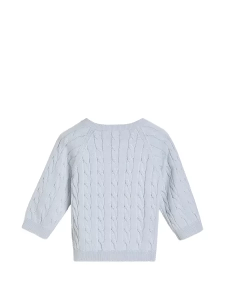 Sweter dziecięcy Brunello Cucinelli niebieski