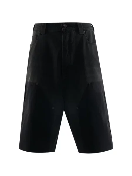 Cu centură pantaloni scurți Balenciaga negru