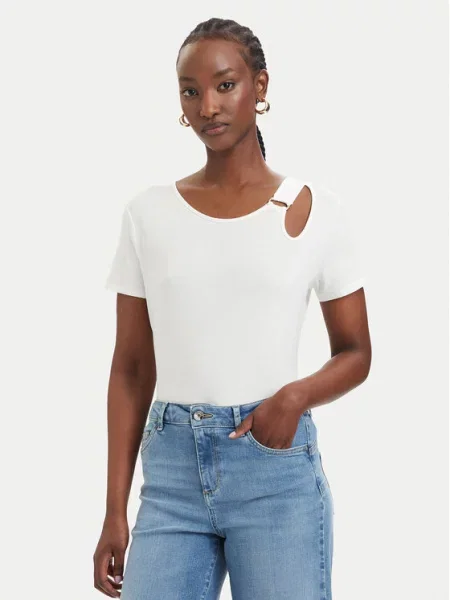 Liu Jo Sport Tricou Crem