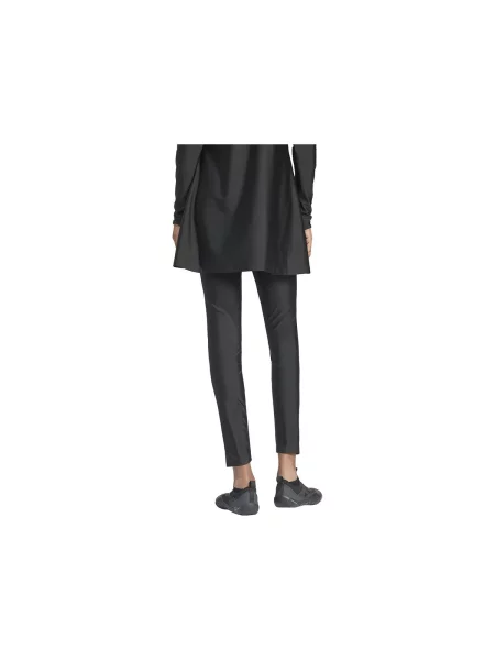 Leggings Adidas cu dungi negru