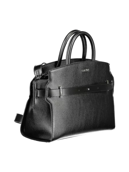 Torebka Calvin Klein z paskiem czarna