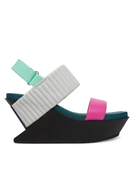 United Nude Sandale Delta Wedge Puffier Colorat