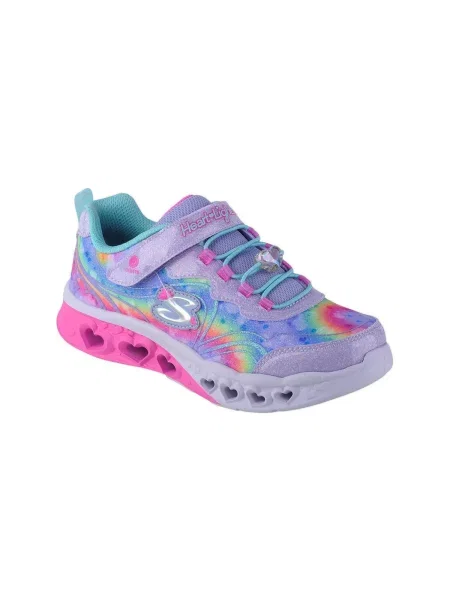 Pantofi Skechers cu motiv cu inimi roz