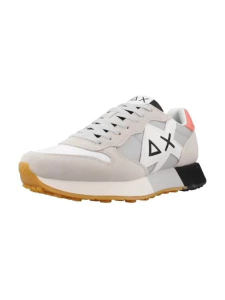 Sneakersy Sun68 skórzane beżowe