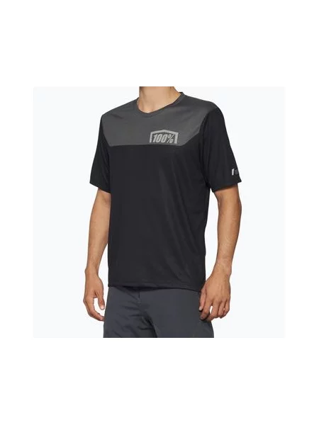 Велофутболка Airmatic чорний/вугільний чорна