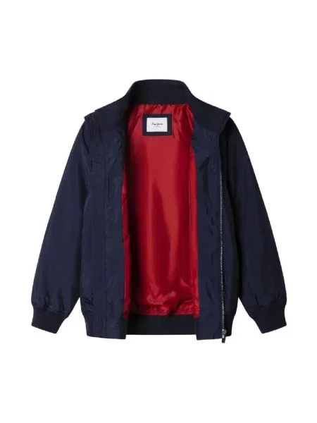 Geacă de blugi copii Pepe Jeans albastru
