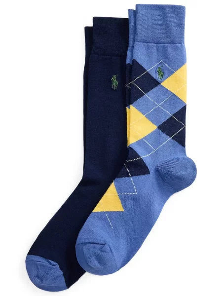 Polo Ralph Lauren skarpety z bawełną granatowe