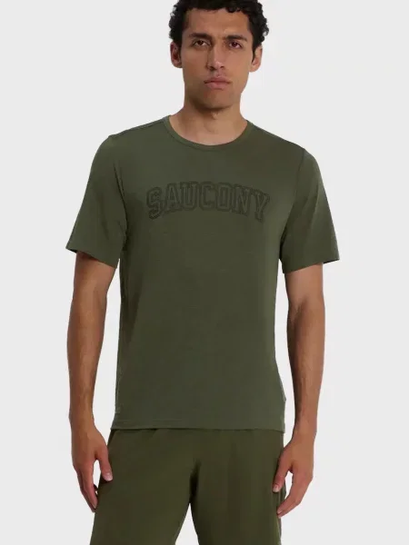 Футболка Saucony зелена
