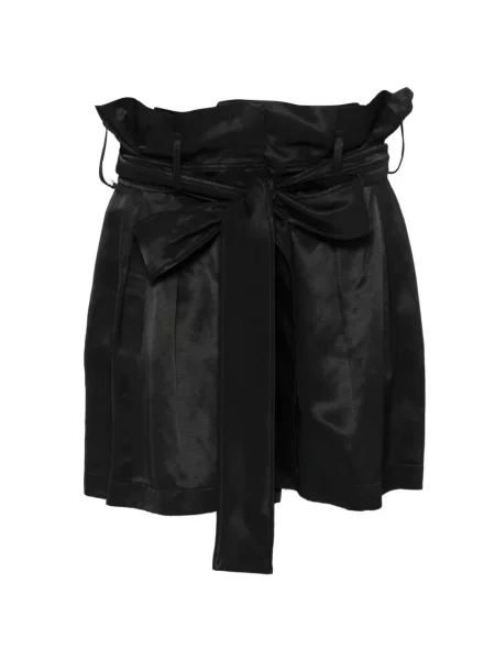 Cu centură pantaloni scurți Jijil Jolie negru