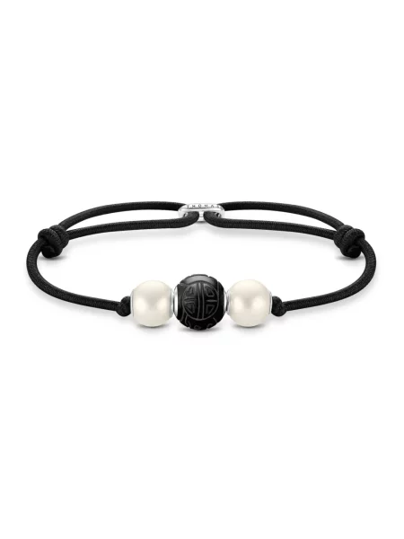 Bransoletka Thomas Sabo z koralikami biała
