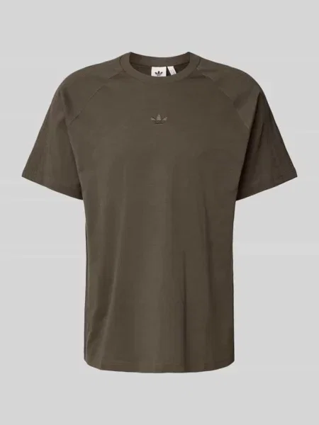 T-shirt z wyhaftowanym logo Adidas Originals