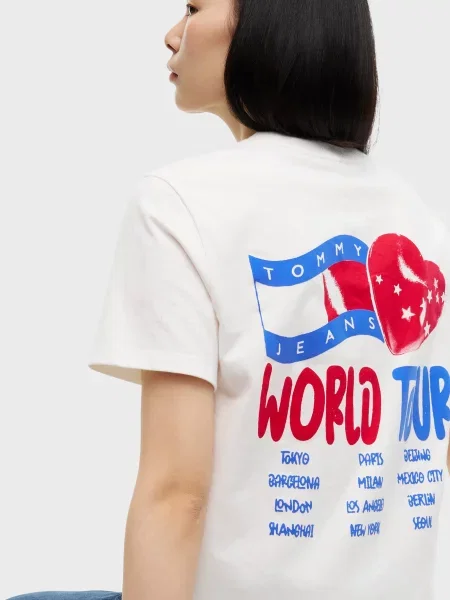 Футболка Tommy Jeans белая