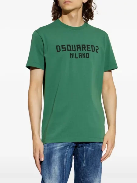 Tricou Dsquared2 cu imagine verde
