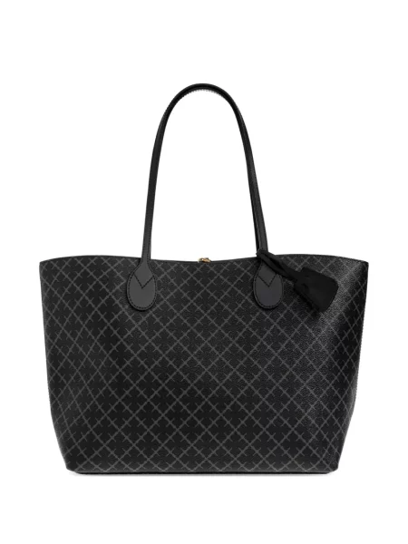 Geantă shopper By Malene Birger cu imagine negru
