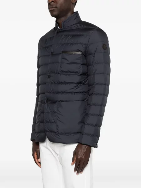 Jachetă matlasată Moncler albastru