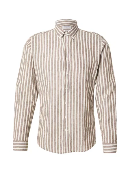 Lindbergh Košulja smeđa bijela