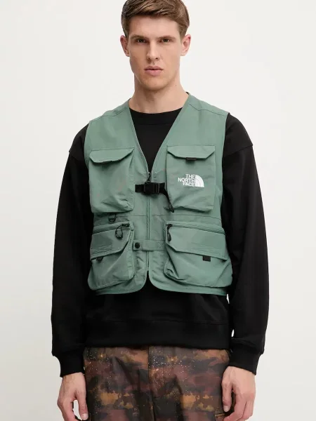 The North Face vestă TNF X NSE de tranzitie verde