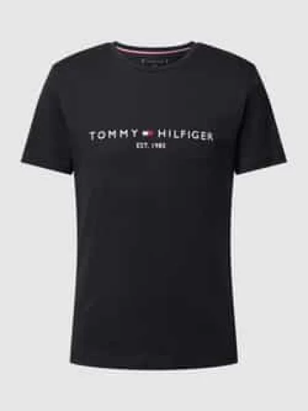 Tommy Hilfiger T-Shirt Core Logo Tee czarny