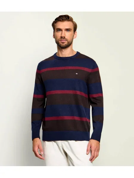 Tommy Hilfiger Pulover cu adaos de cașmir roșu