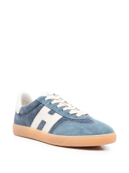 Sneakerși Hogan cu autograf albastru