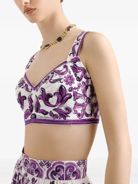 Top Dolce & Gabbana cu imagine alb