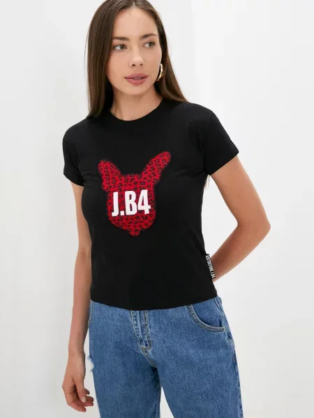 Just Before Футболка чорний