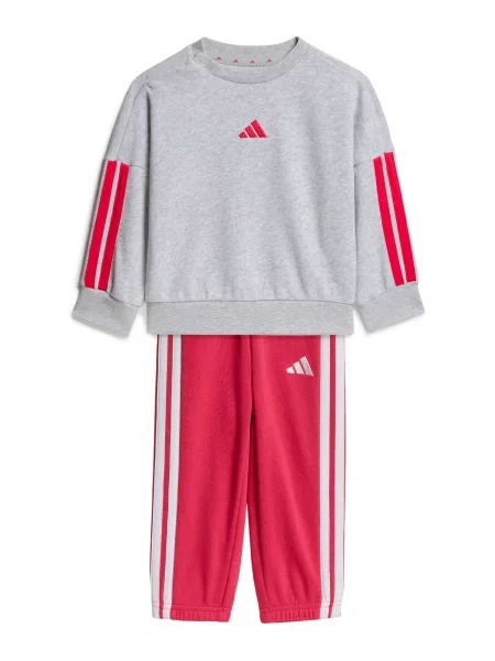 ADIDAS SPORTSWEAR Costum de trening Essentials amestecat / roșu intens gri