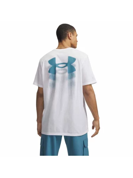 Tricou Under Armour cu autograf alb