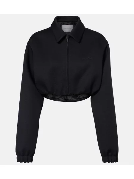 Cropp geacă Balenciaga negru