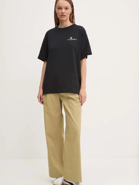 Hlače Abercrombie & Fitch zelena