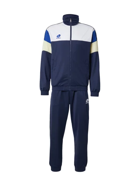 LOTTO Tréningový komplet béžová / námornícka modrá biela