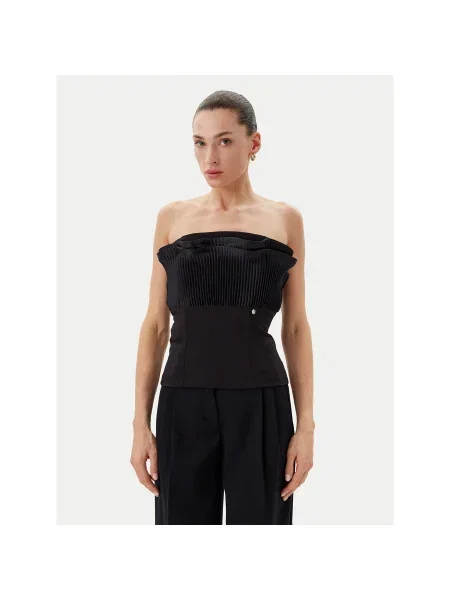 Rinascimento Felső Slim Fit fekete