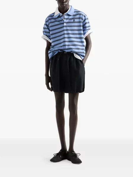 Tricou polo Prada albastru